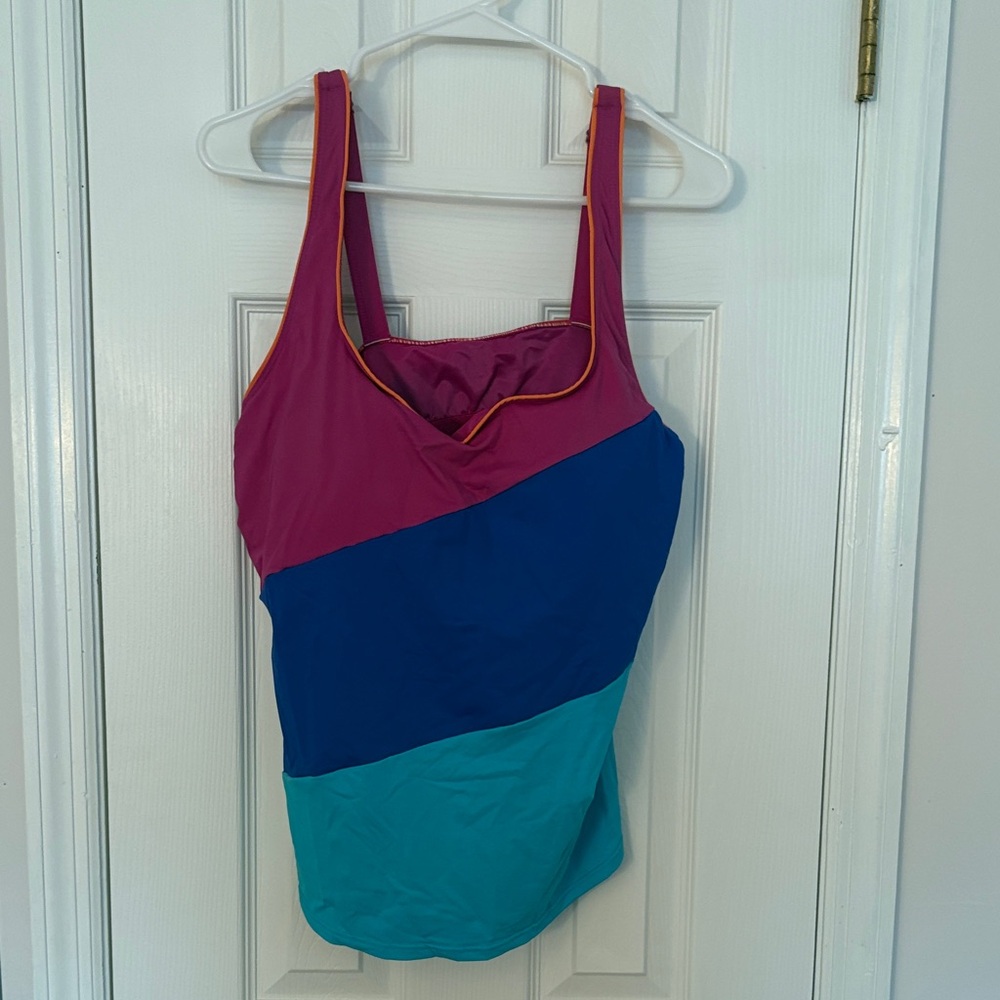 Lands' End Tankini with Amazing Support